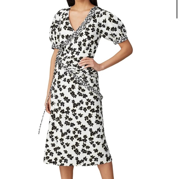 Love, Whit Dresses & Skirts - Love, Whit by Whitney Port for RTR Floral Wrap Midi Dress Size XS